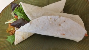 chicken burritos rolled