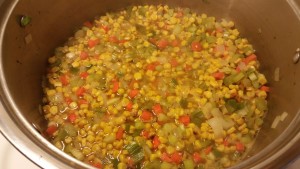 soup before simmer