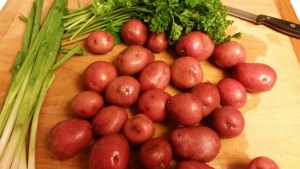 cream red potatoes ingredient