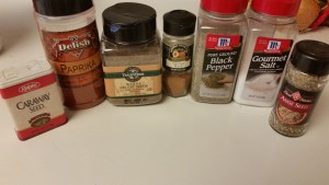 spices for meatballs