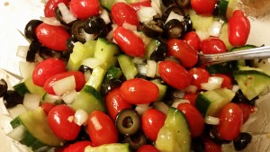 Italian vegetable salad