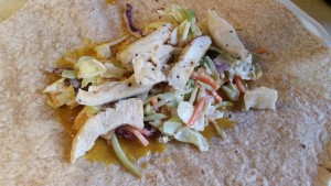 wrap bbq chicke