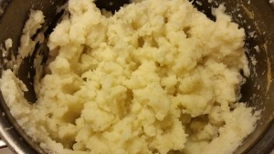 Mashed potatoes - mashed