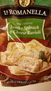 chicken with parsely pecan pesto - ravioli