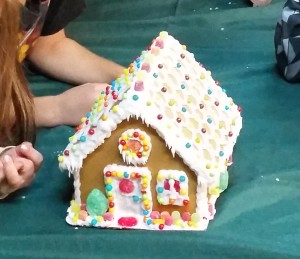 gingerbread house - kids