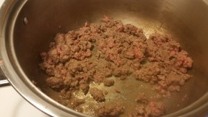 pumpkin chili- ground beef