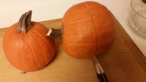 pumpkin - cut