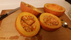 pumpkin - open