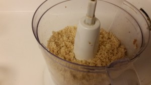 polar bear cake pop - cake powdered
