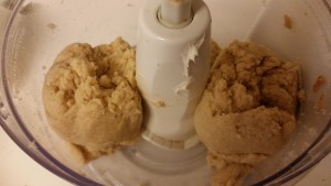 polar bear cake pop - cake with frosting