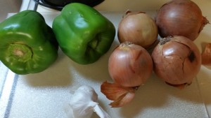 potluck chili - ingredients 1