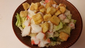 Crab casear salad