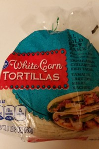 Homemade baked tortillas chips - tortillas