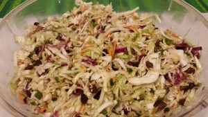 Irish coleslaw - finished
