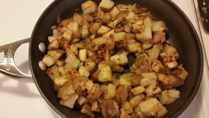 breakfast potatoes - finished