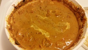 chicken tikka masala - finished