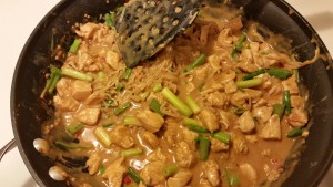 pad thai - chicken and veg